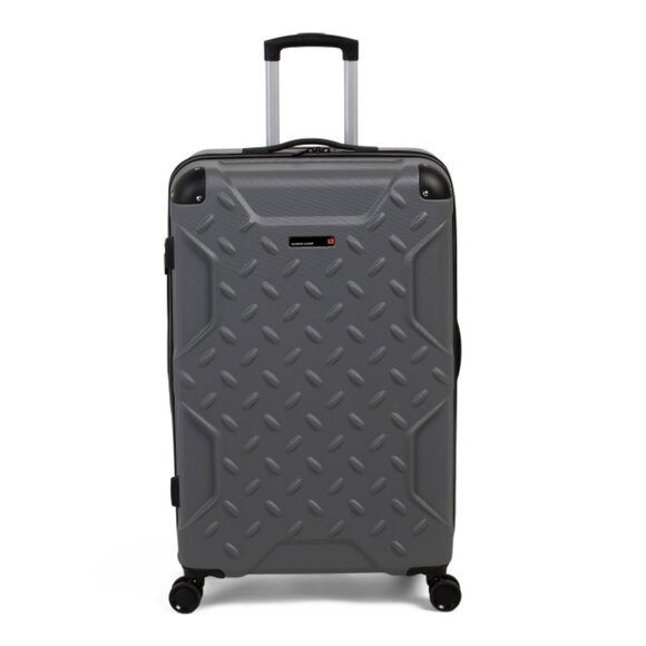 SHARPER IMAGE Charcoal 28in Air Lock Hardside Spinner - Picture 1 of 2